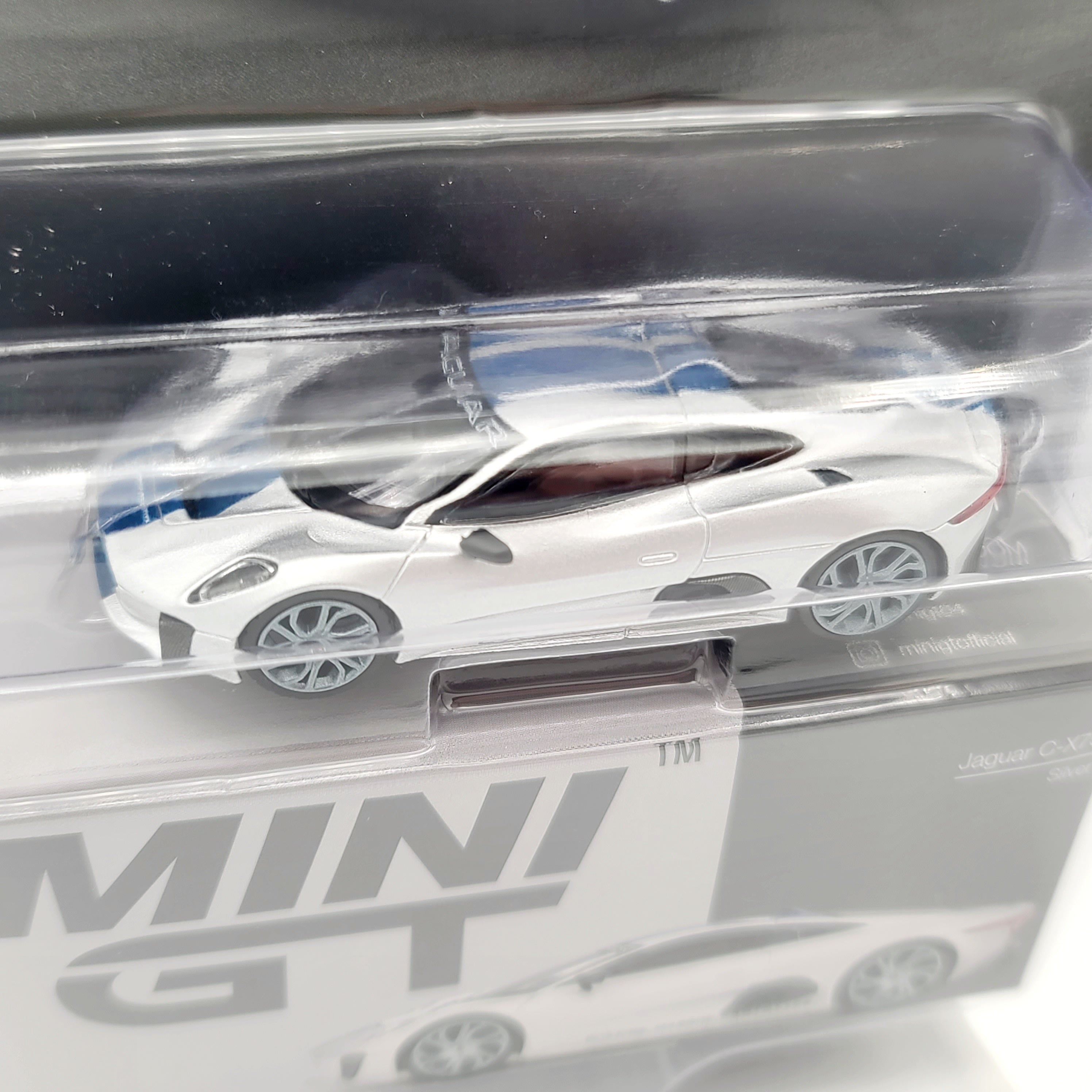 Mini GT Jaguar C-X75 - 1:64, Silver (2025 Limited Edition)